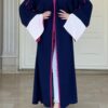 Three Colored Open Abaya