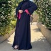 Blazer Abaya With Folded Sleeves