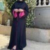 Blazer Abaya With Folded Sleeves
