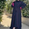 Blazer Abaya With Folded Sleeves