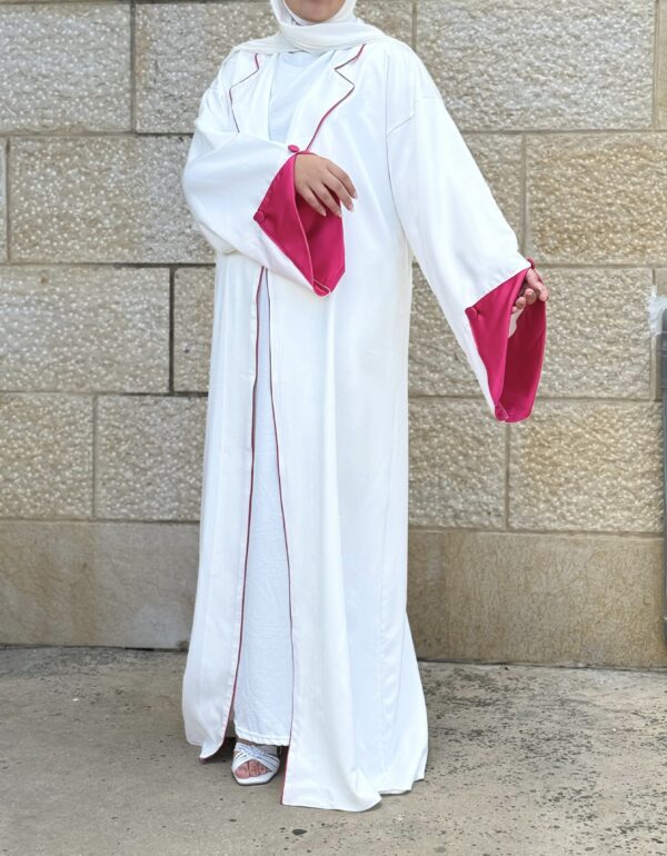 Blazer Abaya With Folded Sleeves