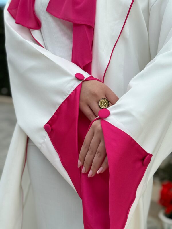 Blazer Abaya With Folded Sleeves
