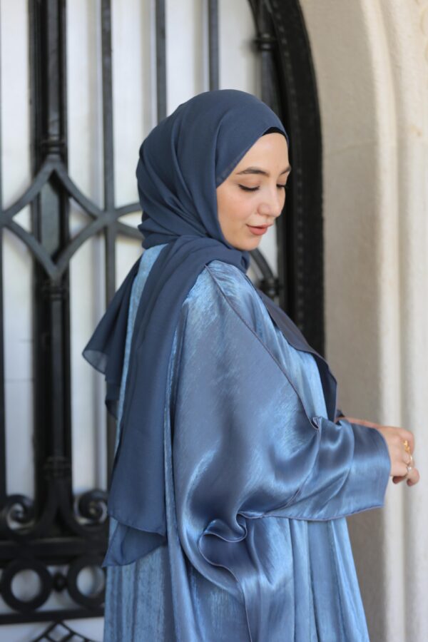 4 Piece Abaya With Shiney Look