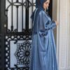 4 Piece Abaya With Shiney Look