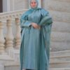 4 Piece Abaya With Shiney Look