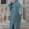 4 Piece Abaya With Shiney Look
